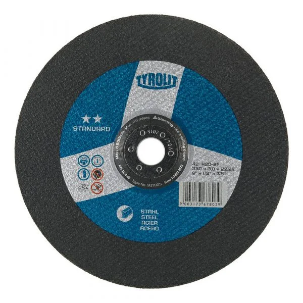 Tyrolit Disco de Corte Arredondado A30-S-BF Ø230x3x22.23mm