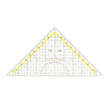 Esquadro Desenho HYP32,5cm Aristo AR16482 com Pega Fixa