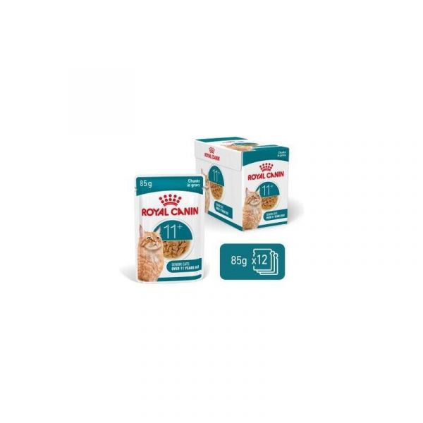 Ração Húmida Royal Canin Ageing 11+ Gravy 85g