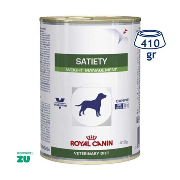 Ração Húmida Royal Canin Vet Diet Satiety Weight Management 410g