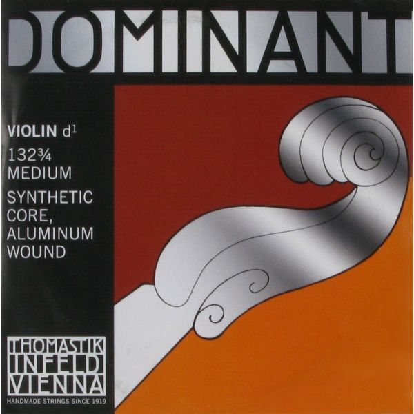 D'Addario Dominant D Violin 3/4 medium