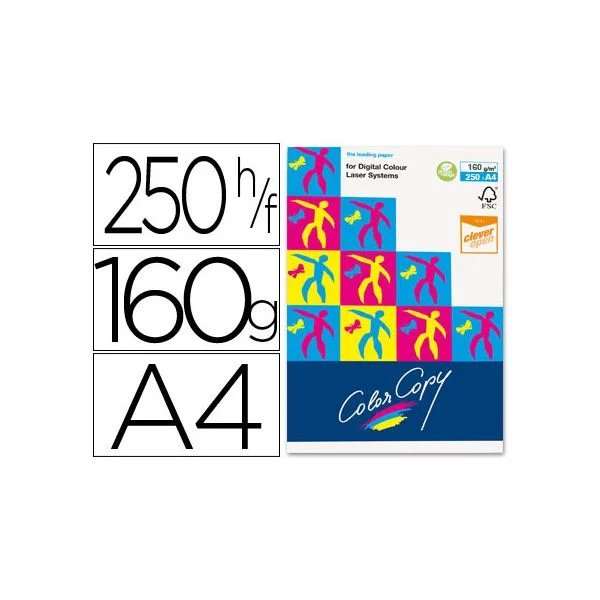 Mondi Resma 250 Fls Papel A4 Color Copy 160g - CC-160-A4