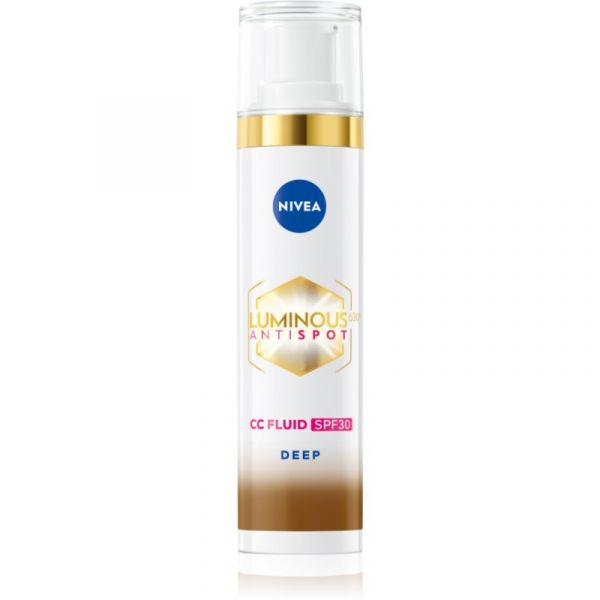 Nivea Luminous 630 Anti Spot Cc Creme Iluminador SPF 30 Tom Deep 40 ml