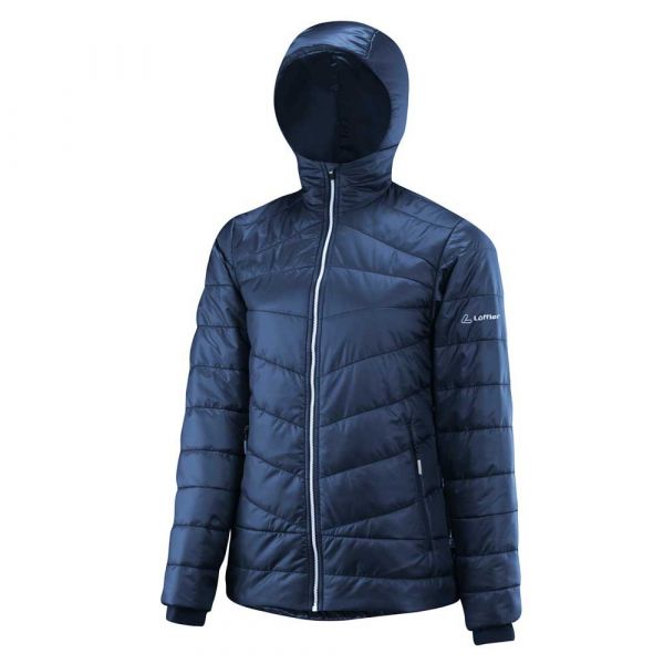 Loeffler Iso Cf Pl100 Down Jacket Azul 3XL Mulher
