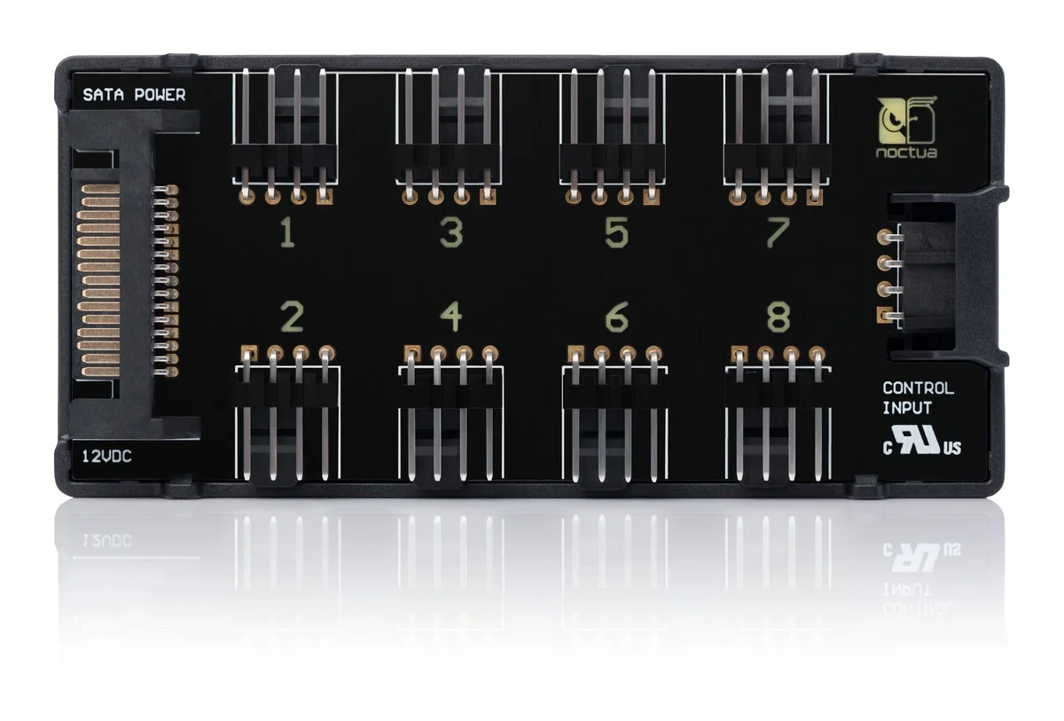 Controlador e Hub Noctua NA-FH1 8x Ventoinhas