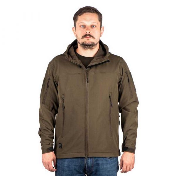 Outrider Tactical 111344 Softshell Jacket Castanho 3XL Homem