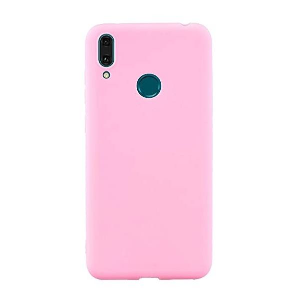 Capa silicone Semi-Rígida Huawei Y7 2019 Rosa - CHY719-003