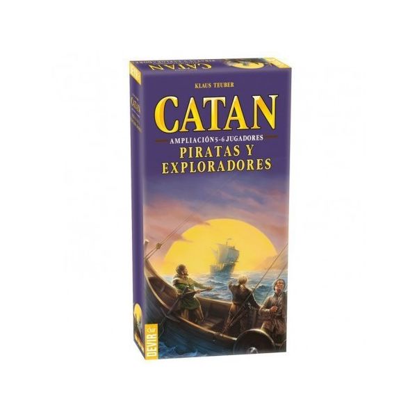 Devir Jogo Tabuleiro Catan: Piratas e Exploradores - Exp. 5 & 6 Jogadores