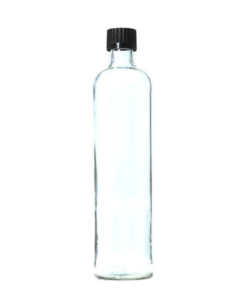 Garrafa de Vidro C/ Tampa - 500ml