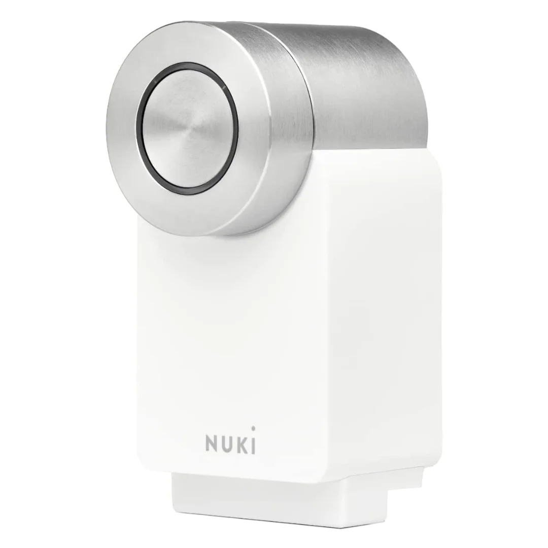 Nuki Smart Lock 4.0 Pro BT/WiFi/Matter/Thread - Fechadura Inteligente Digital Branco