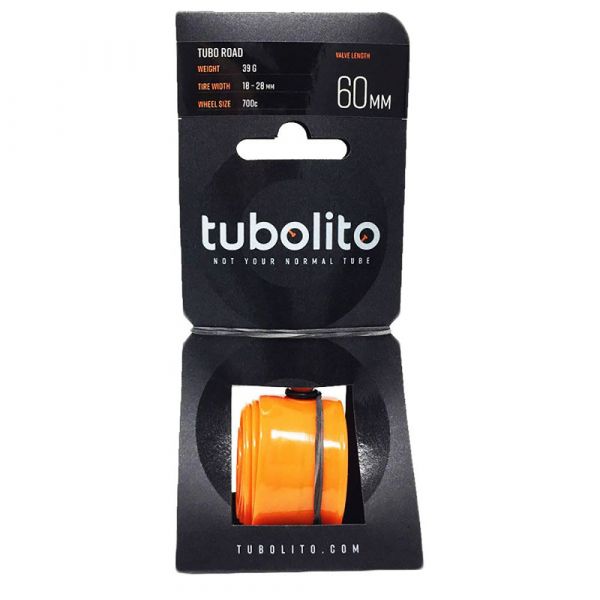 Tubolito Câmaras de ar Tubo Road 60 Mm Orange 700 x 18-28