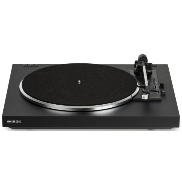 Gira-Discos Rekkor Audio Gira-discos Totalmente Automático F100P com Pré-phono