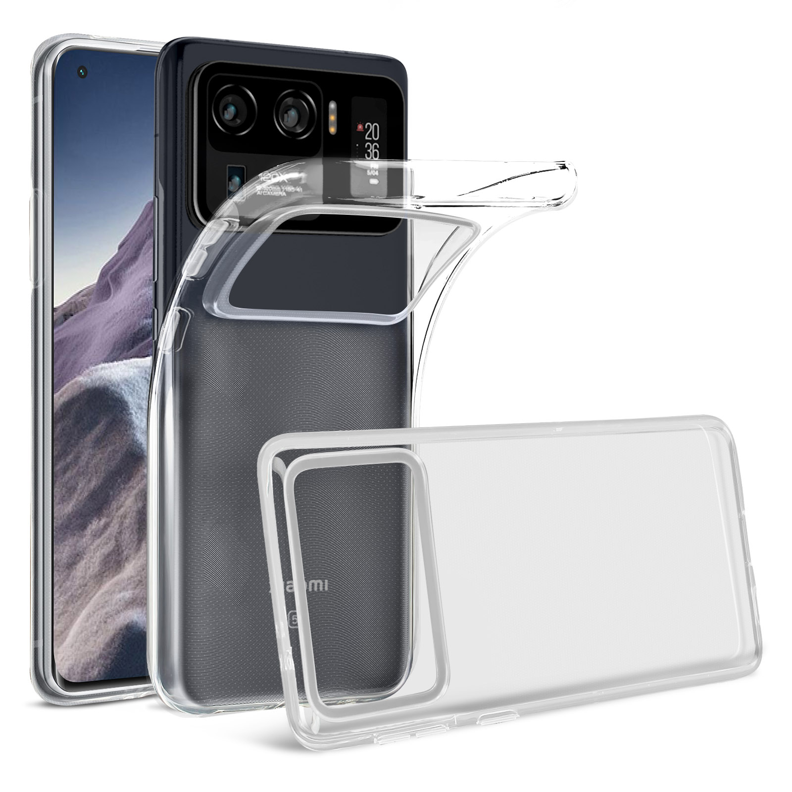 Capa Silicone Transparente Xiaomi Mi 11 Ultra