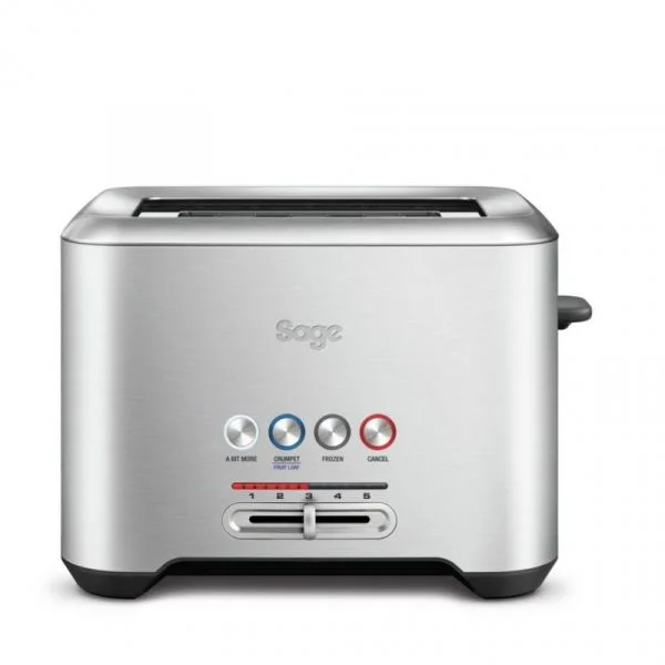 Sage A Bit More 2 Slice Brushed Stainless Steel