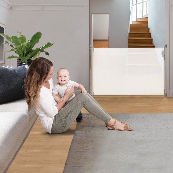 dreambaby 6 M + de Porta de Segurança Retrátil e Realocável Branco