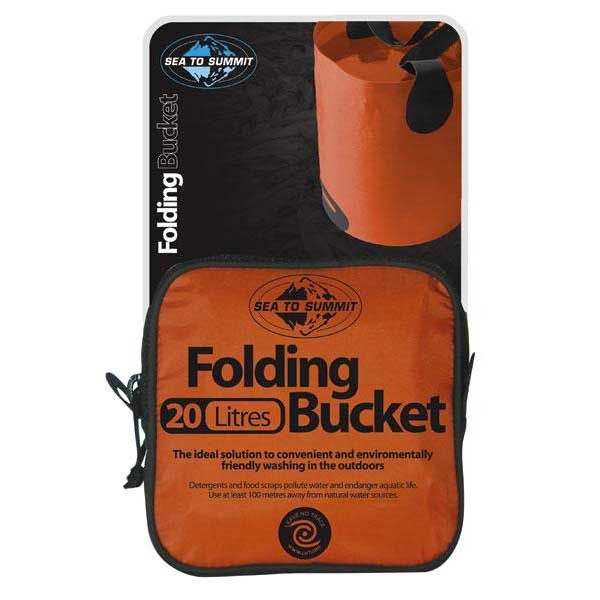 Sea To Summit Folding Bucket 20l 20 Liters Red - AFB20