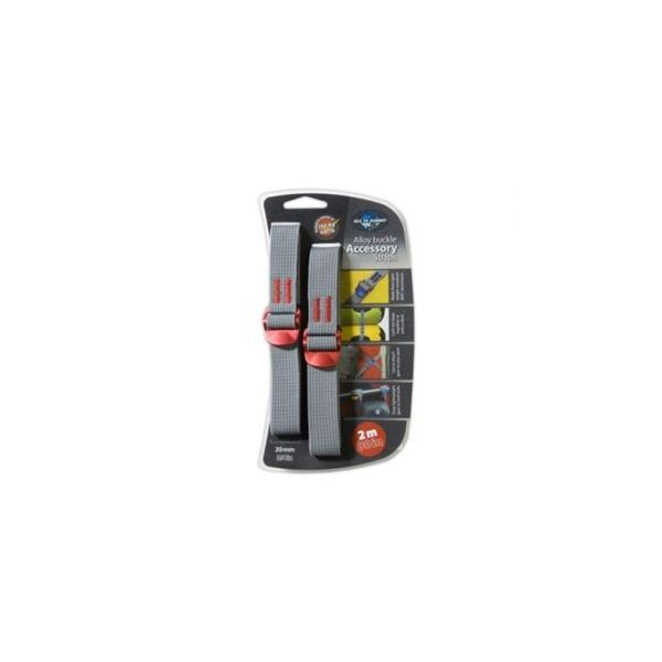 Sea To Summit Saco Cama Tie Down Accesory Straps With Hook Release Grey / Orange