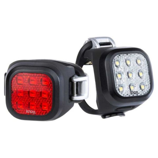 Knog Luz de Bicicleta Knog Mini Niner Lights Twinpack Black KN11964