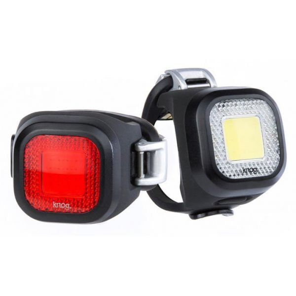 Knog Blinder Mini Chippy Lights Twinpack 20 Lumens / 11 Lumens Black - KN11965