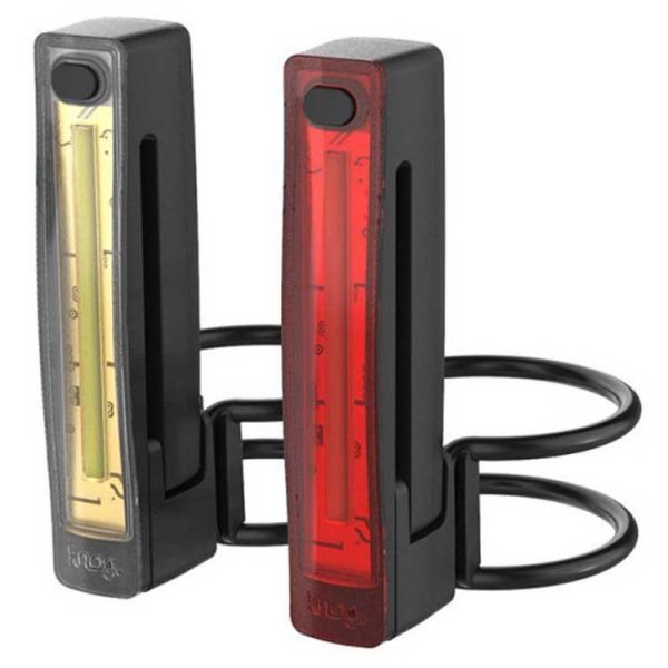 Luz de Bicicleta Plus Lights Twinpack Black