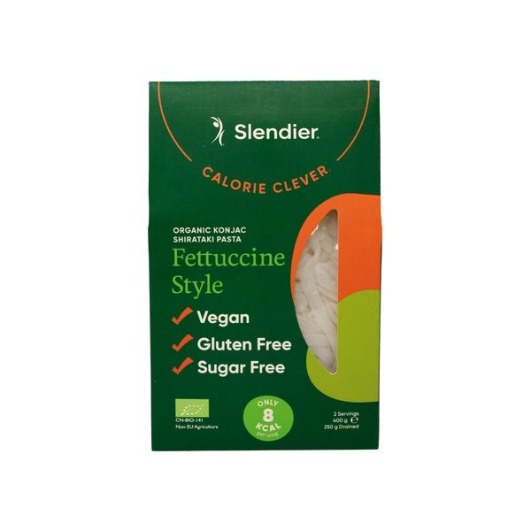 Slendier Massa Fettuccine Konjac Biológico 400g