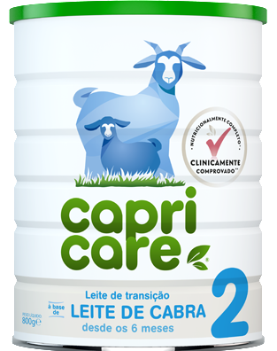 Capricare 2 Leite de Cabra Transição 800g +6 meses