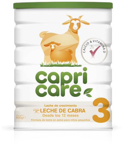 Capricare 3 Leite de Cabra Crescimento 800g +12 meses