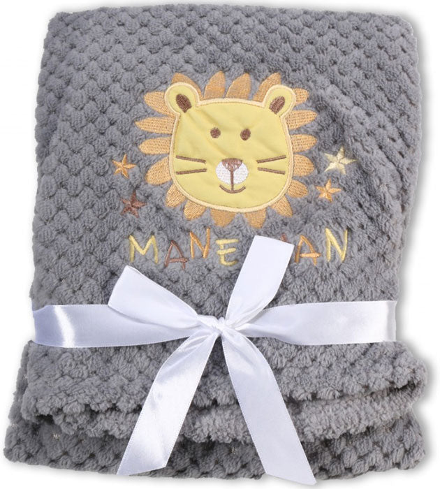 Cobertor de bebé Cangaroo Freya grey