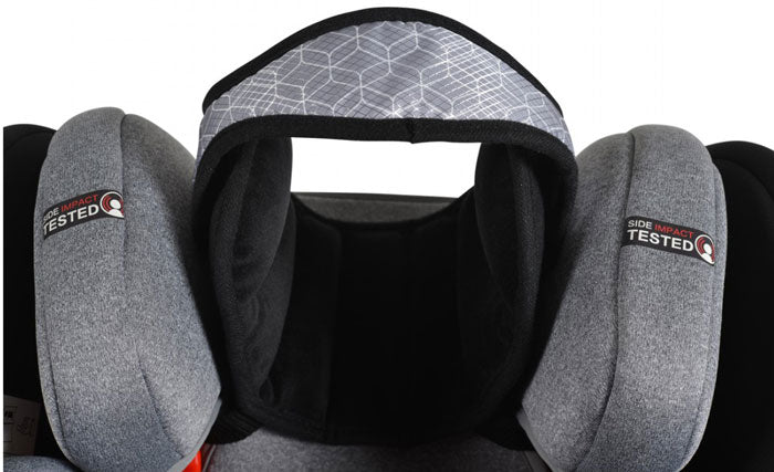 Almofada de cabeça ergonómica Cangaroo Shelter black