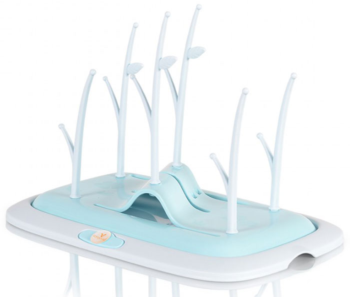 Escorredor biberões Cangaroo Coral blue