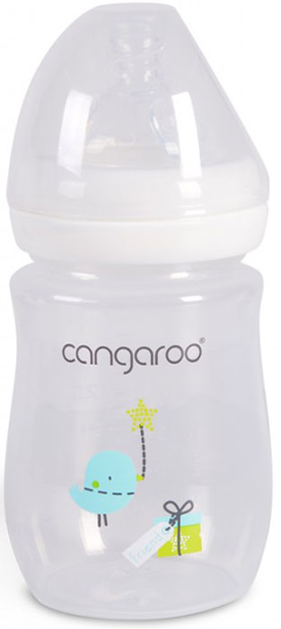 Biberão 160 ml Cangaroo Birdy blu boy