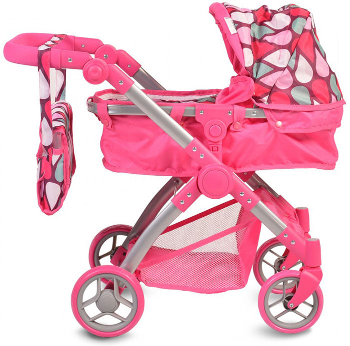 Carrinho de boneca Moni Vicky pink