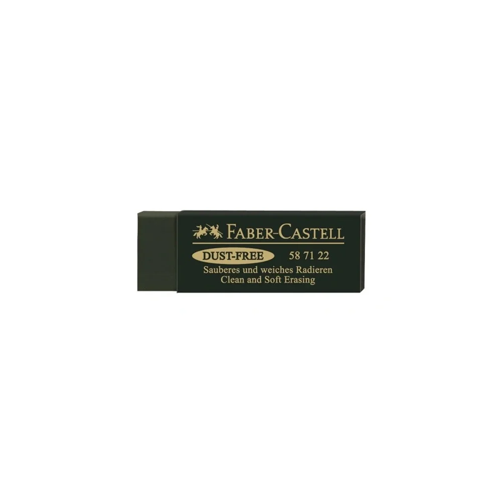 Borracha Artes Faber Castell Dust Free Verde x 2un