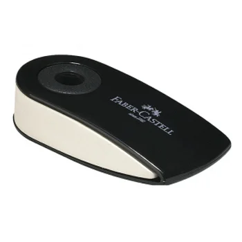 Borracha Branca Faber Castell Mini Sleeve Capa Preto