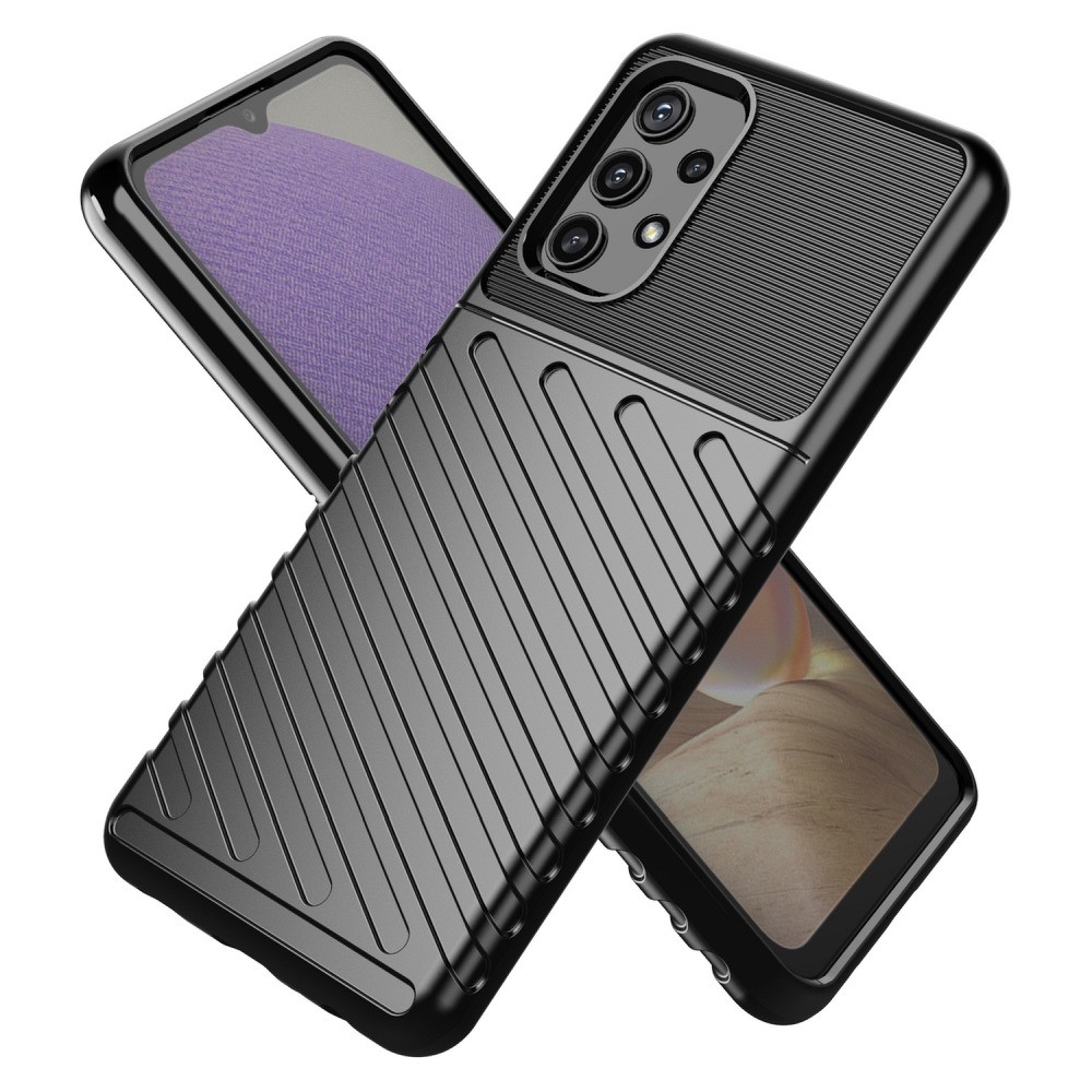 Capa Silicone Thunder Samsung Galaxy S23 Ultra Preto