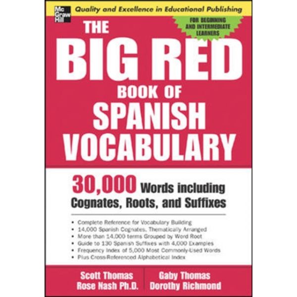 Big Red Book Of Spanish Vocabulary