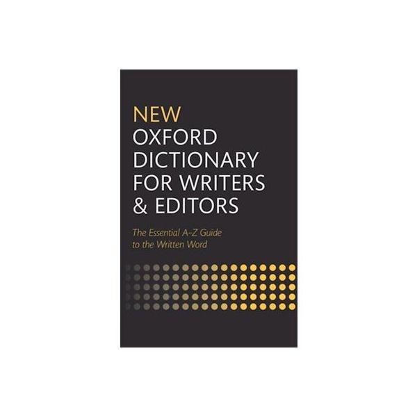 New oxford dictionary for writers a