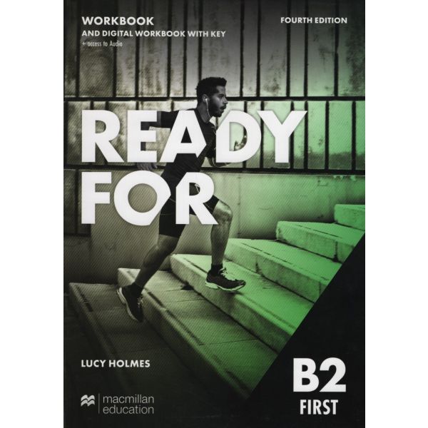 Ready for B2 First 4th Edition Workbook and Digital Workbook with Key and access to audio
