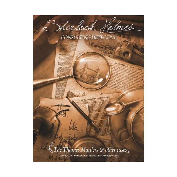 Asmodee Thames Murders and Other Cases: Sherlock Holmes - ASMSCSHDC01US