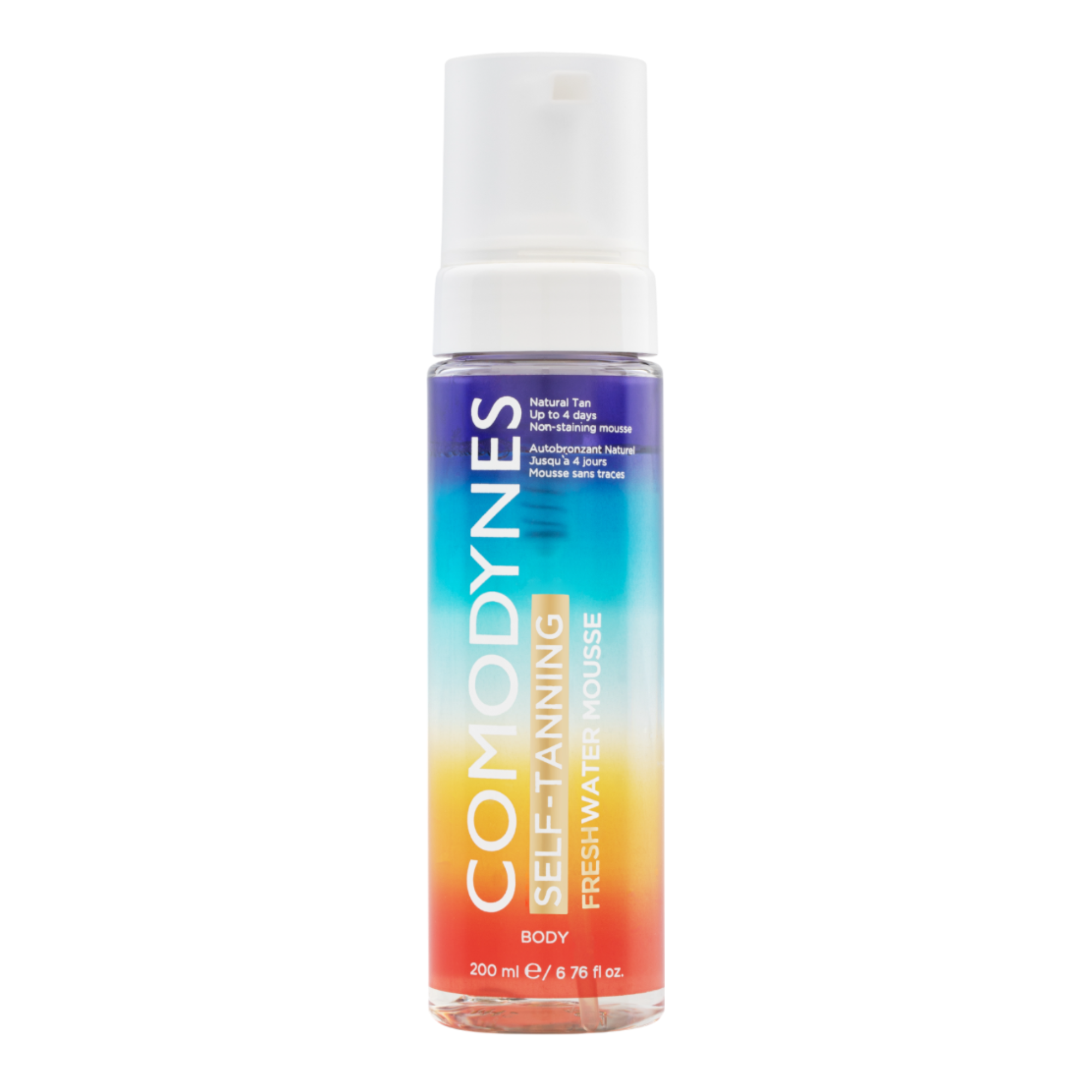 Comodynes Self-Tanning Fresh Water Mousse Autobrozeadora Corporal 200mL