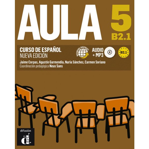 Aula 5 Libro alumno + Audio MP3 Nueva Edición