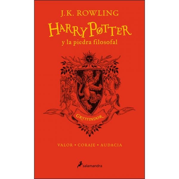 Harry Potter Y La Piedra Filosofal (edición Gryffindor Del 20º Aniversario) (harry Potter 1): Valor · Coraje · Audacia