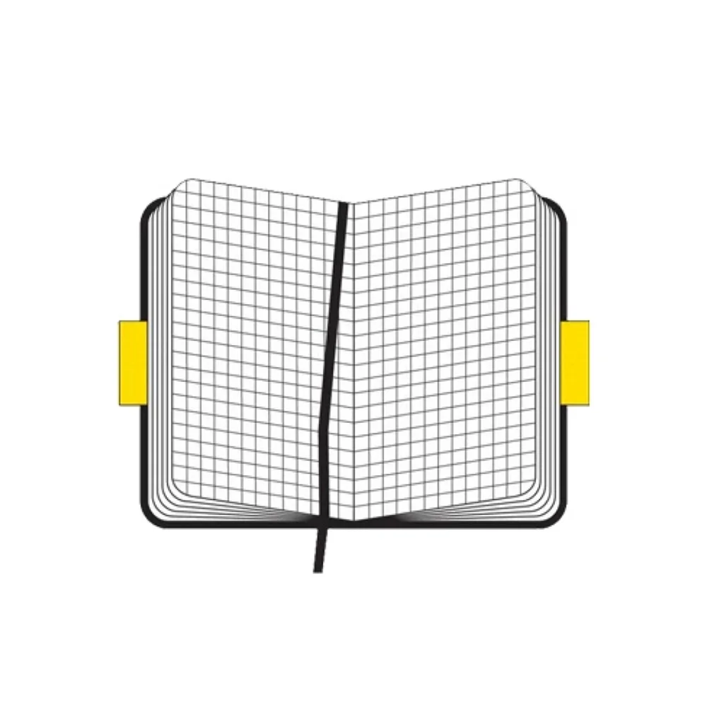 Bloco Notas Bolso Quadriculado Moleskine Clássico Vermelho