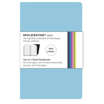 Volant de Endereços XS Moleskine Azul Claro