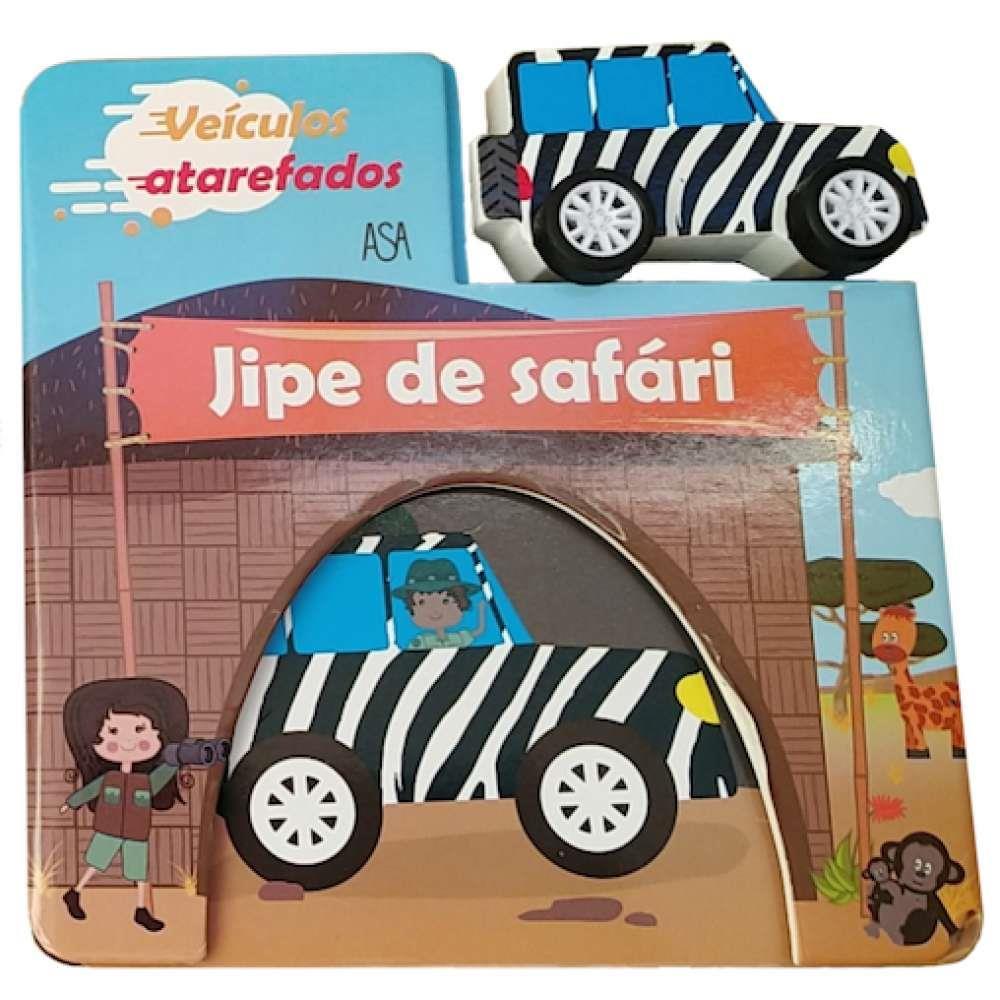 Livro Veículos Atarefados Jipe de Safari