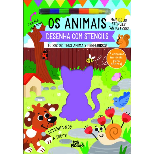 Desenha com Stencils: Os Animais