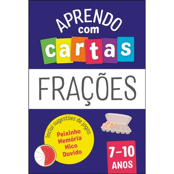Aprendo com Cartas: Frações 7-10 Anos