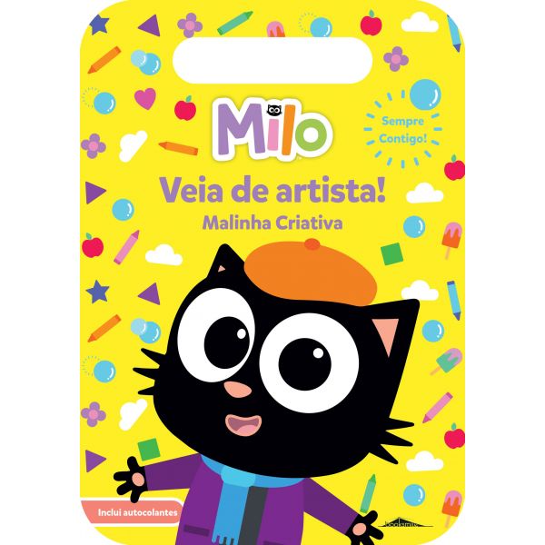 Milo: Veia de Artista!: Malinha Criativa