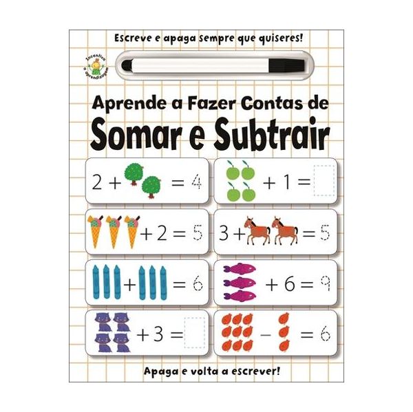 Aprende a Fazer Contas de Somar e Subtrair