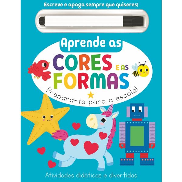 Aprende as Cores e as Formas: Prepara-te para a Escola!
